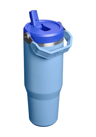 Stanley The Iceflow Flip Straw 0.89 Litre Pipetli Termos Blue Sky Mavi