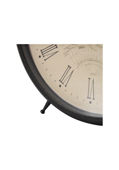 Map Metal Masa Saati 25cm Diğer