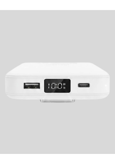 Hubrendy Tekno Manyetik Kablosuz Powerbank 22.5w Hızlı Şarj Lcd Ekranlı Diğer