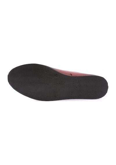 Dgn 095 Kadin Kalin Taban Bağcikli Comfort Ayakkabi 095-2111-R0766 Kırmızı