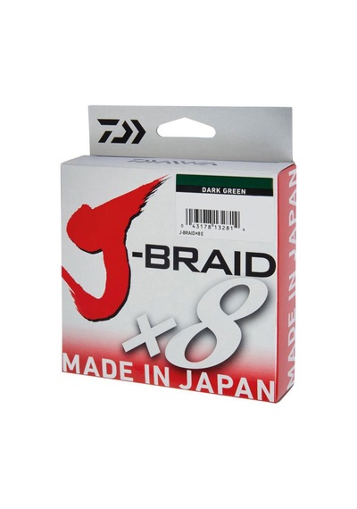 Daiwa Jbraid 8B Koyu Yeşil 150M Spin Lrf Ip Misina