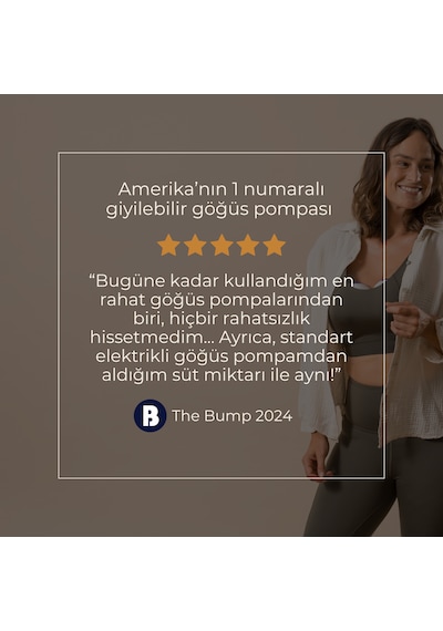 Lansinoh Çiftli Giyilebilir Göğüs Pompası