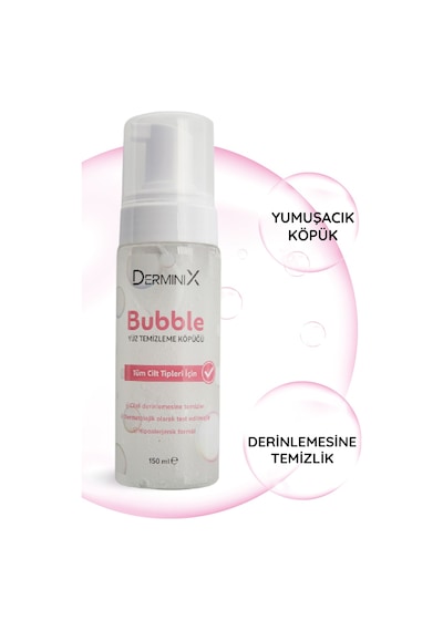 Derminix Bubble Yüz Temizleme Köpüğü 150 ML