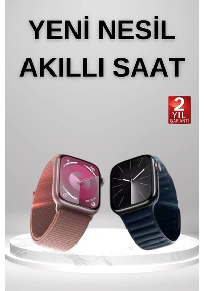 Akıllı Saat İos Uyumlu Andorid Destekli Arama Özeliği Sensörlü Bluetooth Bağlantılı