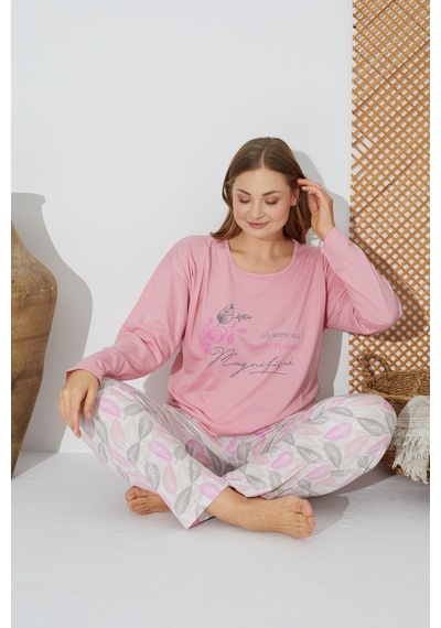 Estiva 24077 Kadın Uzun Kollu Pijama Takımı 001