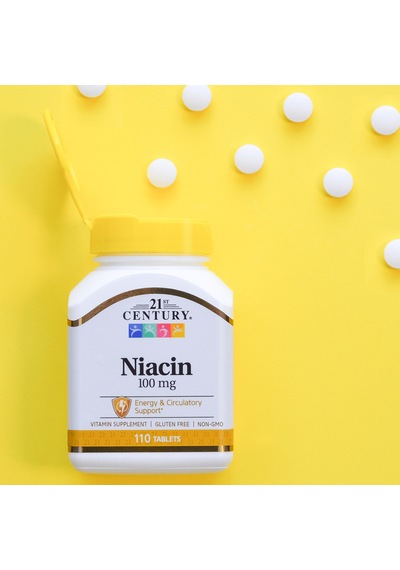 21st Century Niacin 100mg 110 Tablet