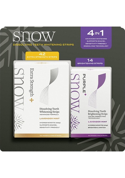 Snow Dissolving Teeth Whitening Strips Set