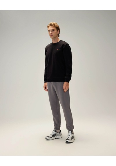Ellesse Pamuklu Siyah Erkek Sweatshirt 5wm3579