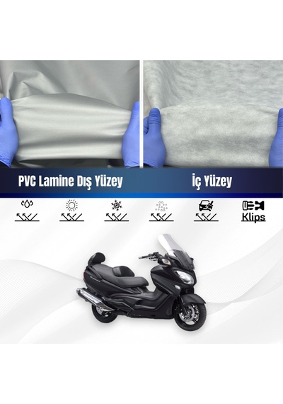 Suzukı Burgman An 650 Abs Su Geçirmez Motosiklet Brandası Motor
