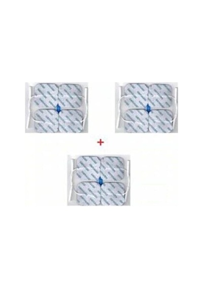 Kablolu Tens Pedi Tens Elektrodu 5x5 Cm 3 Adet