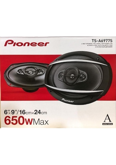 Pioneer Ts-A6977S 650 Watt Maximum Power Oval Hoparlör