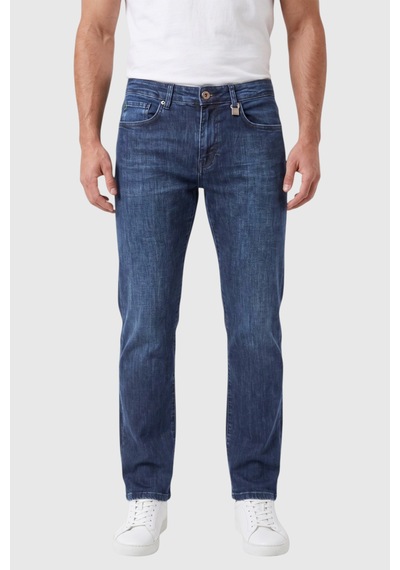 Rizzup Erkek Regular Fit Standart Kesim Likralı Taşlanmış Lacivert Kot Pantolon Esnek Pamuklu Jean 2600982 Rizzup Erkek Regular Fit Standart Kesim Likralı Taşlanmış Lacivert Kot Pantolon Esnek Pamuklu Jean 2600982