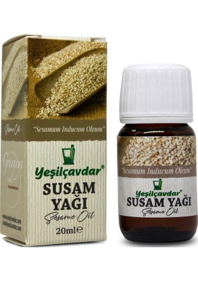 Yeşilçavdar Susam Yağı 20 Ml 20 G