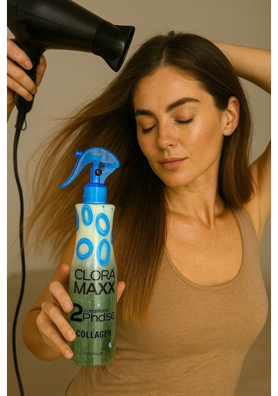 Clormaxx Çift Fazlı Kolajen İçeren Fön Suyu 400 Ml - 794754645