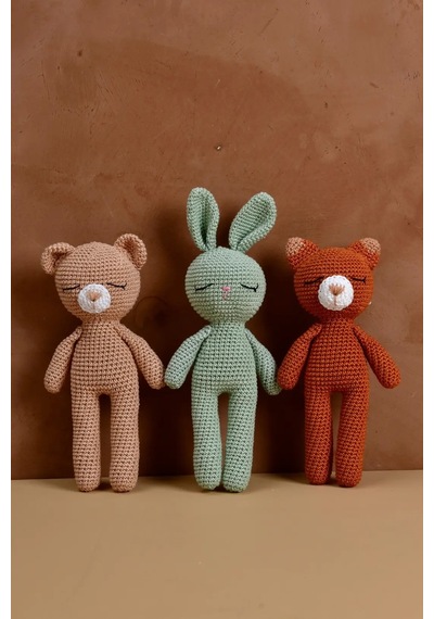 E&f Store Amigurumi Oyuncak - Krem Ayıcık
