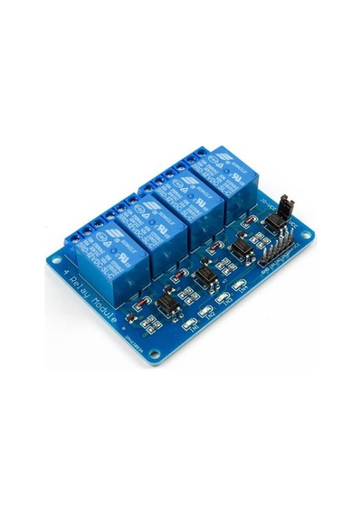 4 Yönlü Röle Optocoupler Gösterge Işıklı Output 12v