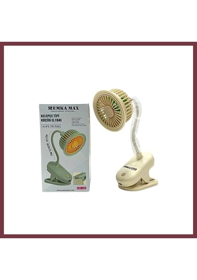 Storeşahin Kelepçe Tipi Küçük El Fanı Shn0720