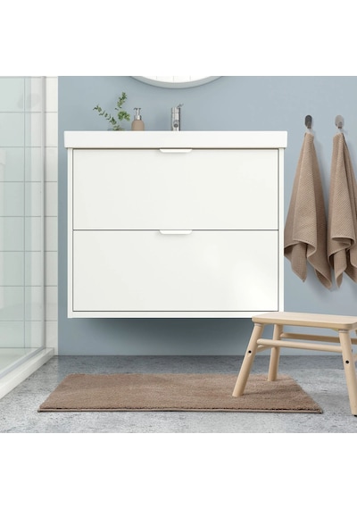 Ikea Backmara Banyo Halısı Paspas 50 X 80 Cm Kahverengi