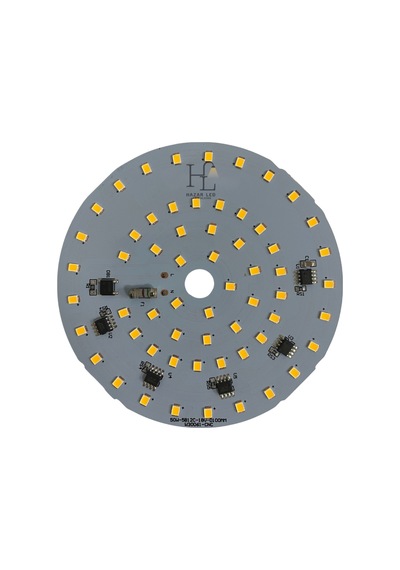 220 Volt 50 Watt Smd 2835 Ledli Hazır Projektör Ledi Gün Işığı Yuvarlak Pcb Avize Ledi