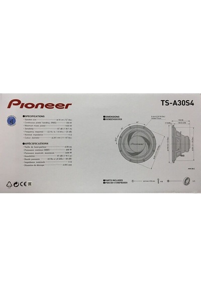 Pıoneer Ts-a30s4 Subwoofer