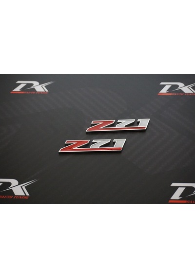 Chevrolet Silverado Z71 Off Road Çamurluk Yanı 3M Krom Metal Logo (547312355)