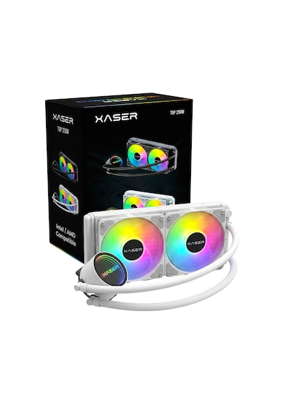 Xaser Xrc-240 240mm Sıvı Soğutma Beyaz