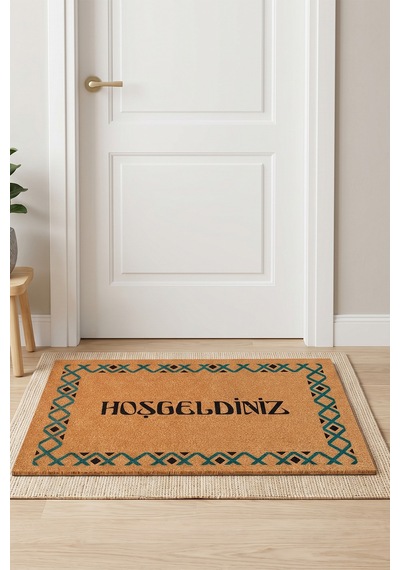 Villadia Home Textile Kapı Önü Paspası Kaymaz Taban Dekoratif Paspas Ev Giriş Antre İç Ve Dış Mekan Paspası 45x70 Cm 11ypycoco