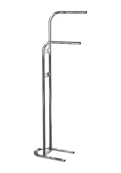 Retro Krom Banyo Havlu Askısı Konsept Havluluk Krom