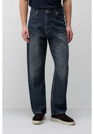 Antioch Baggy Fit Erkek Jean Mavi