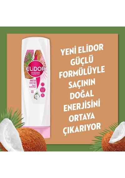 Tr Doğanın Enerjisi Saç Kremi Hindistan Cevizi Özlü 350 Ml 1 Paket 1 X 350 Ml