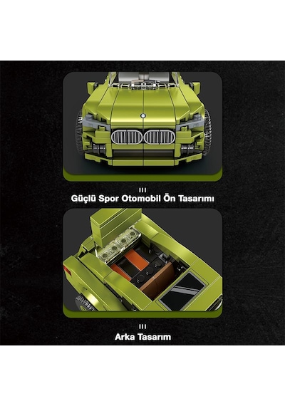 Reobrix Creator 679 Bmw X6 Araba Suv Yaratıcı Yapı Blok Seti Building Blocks - 452 Parça Reobrix Creator 679 Bmw X6 Araba Suv Yaratıcı Yapı Blok Seti Building Blocks - 452 Parça