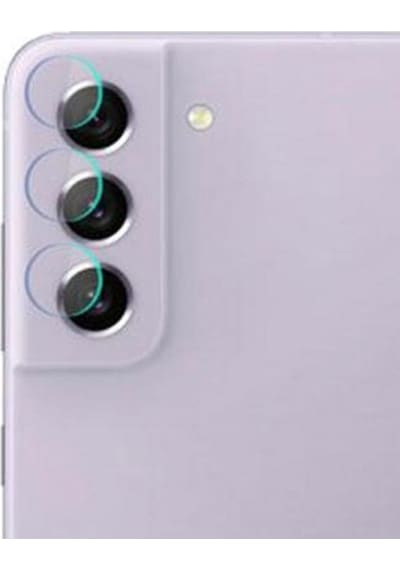 Microcase Samsung Uyumlu Galaxy S21 FE 5G Kamera Camı Lens Koruyucu Nano Esnek Film