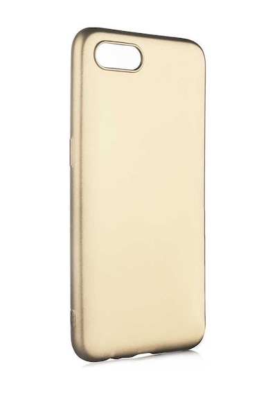 Rba Aksesuar Realme C2 Kılıf Rba Premier Silikon Kapak - Gold Altın