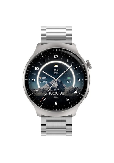 Harvox Watch Hx-4 Pro Akıllı Saat Iphone Ve Android Tüm Akıllı Telefonlara Uyumlu 46 Mm Gümüş