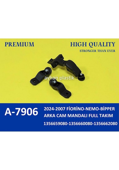 Arka Cam Mandalı Full Takım Fıat Fiorino 07-24 Muratech - 9 Psa Nemo-bipper