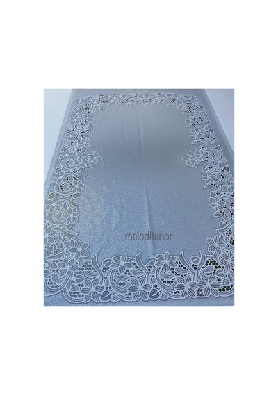 Dantel İşleme Görünümlü Kenarı Dalgalı Düz Kendinden Desenli Yıldız Çiçek Kalın Kaymaz Lüks Pvc Dikdörtgen Muşamba Masa Örtüsü 122 X 153 Cm Beyaz Dantel İşleme Görünümlü Kenarı Dalgalı Düz Kendinden Desenli Yıldız Çiçek Kalın Kaymaz Lüks Pvc Dikdörtgen Muşamba Masa Örtüsü 122 X 153 Cm Beyaz