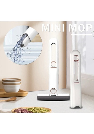 Reoona Çok Amaçlı Cam Fayans Mini Temizlik Mopu Fırçası Silme Aparatı