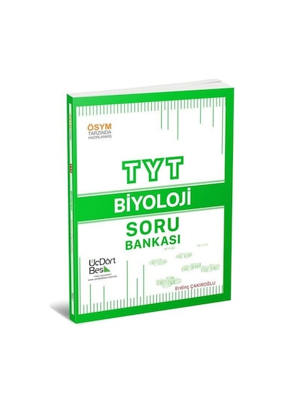 Üçdörtbeş Yayınları Tyt Biyoloji Soru Bankası 2022 Model N11.26116