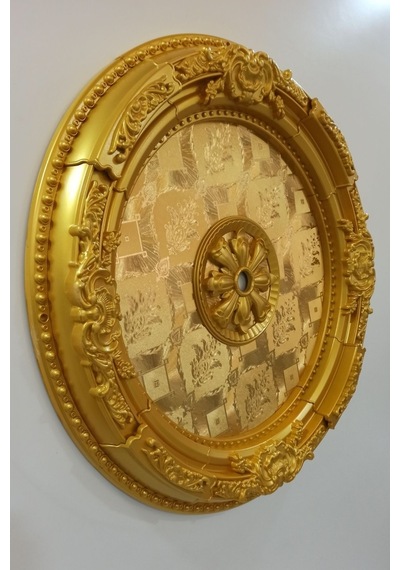 Decogold 90 Cm Oval Altın Saray Tavan