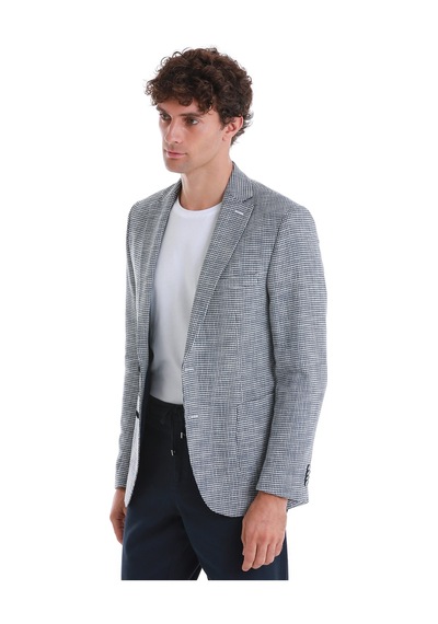 Hatemoğlu Lacivert Comfort Fit Desenli Mono Yaka Klasik Ceket 14252024c001 436 Lacivert Hatemoğlu Lacivert Comfort Fit Desenli Mono Yaka Klasik Ceket 14252024c001 436 Lacivert