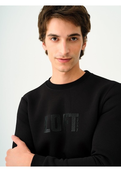 Erkek Sweat Black&black