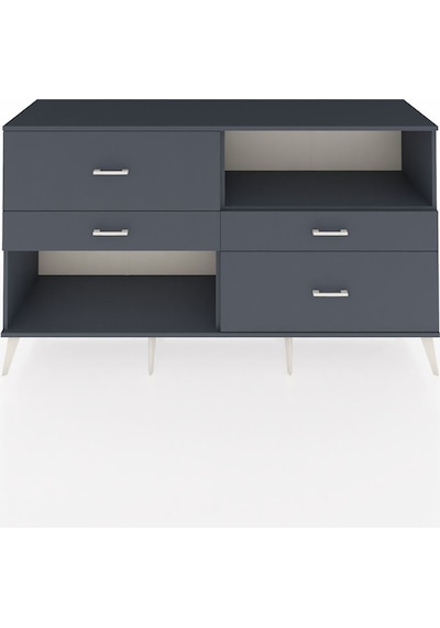 Hyperion Konsol Tek Raflı 4 Çekmeceli 176x44x99 Antrasit-antrasi Antrasit-antrasit Hyperion Konsol Tek Raflı 4 Çekmeceli 176x44x99 Antrasit-antrasi Antrasit-antrasit