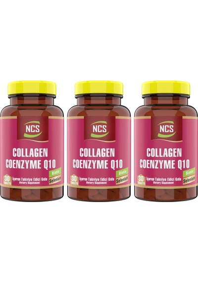 Ncs Hidrolize Collagen Coenzyme 3 Kutu 90 Tablet Q10 Biotin Zinc