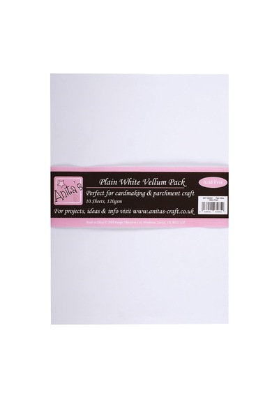 Anita Yapılır Parchment Parşömen A4 10/pkg-plain White