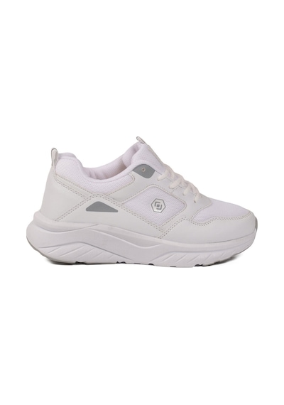Ayakmod Beyaz Buz Fileli Hafif Unisex Spor Ayakkabı 2105 Z Beyaz-buz