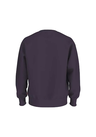 Levi's Erkek Minimalist Sweatshirt - Günlük Kullanım İçin Mükemmel Mor