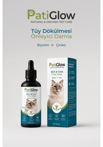 Bezos Patiglow Kedi Tüy Ve Deri Bakım Damlası 50 Ml Nıda