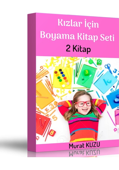 Kızlar İçin Boyama Kitap Seti (2 Kitap)