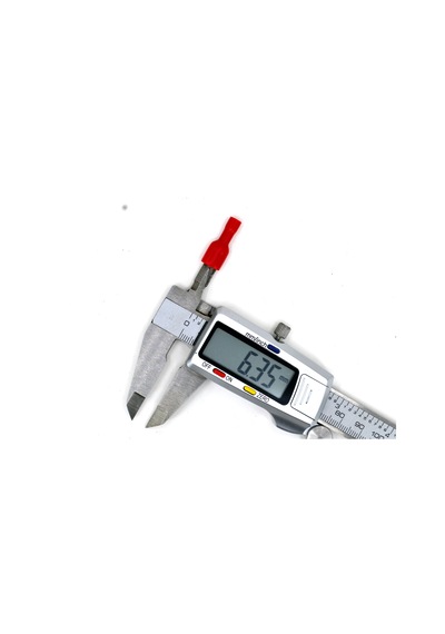 100 Adet 0,50-1,50mm Kablo Ucu 6,3 Dişi Kırmızı Izolasyonlu Sıkma