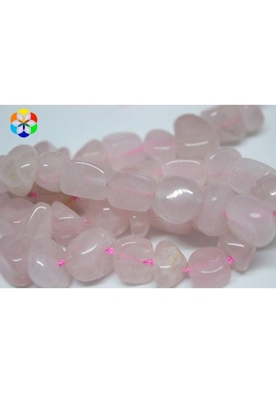 Pembe Kuvars Doğal Tımbıl Taşlar/10 Adet